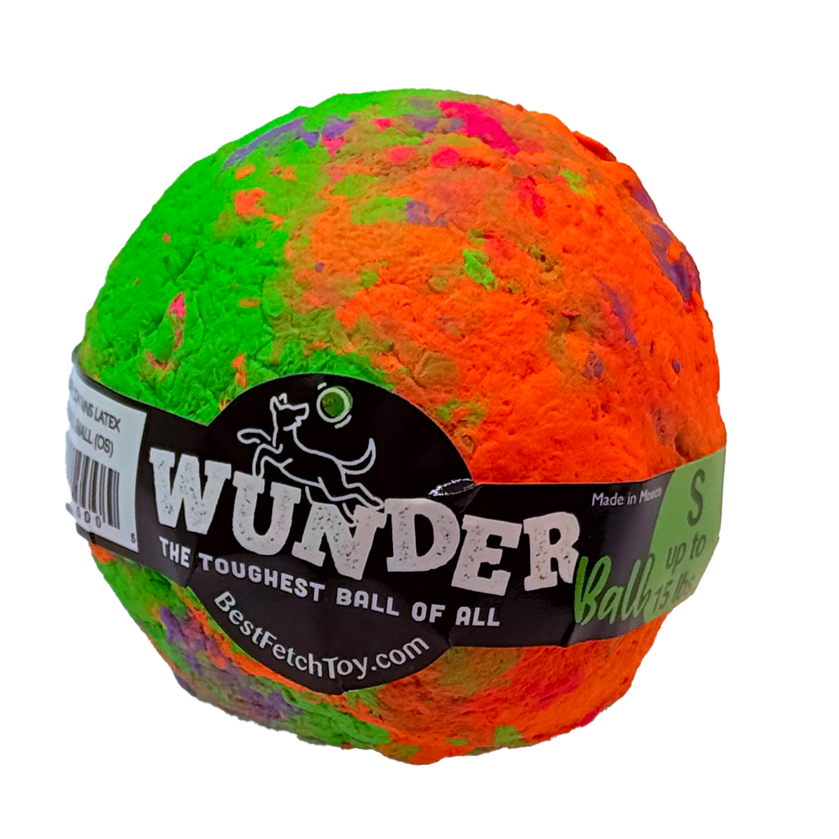 WUNDERball Natural Rubber Fetch Ball