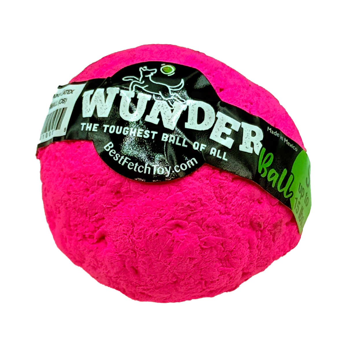 WUNDERball Natural Rubber Fetch Ball