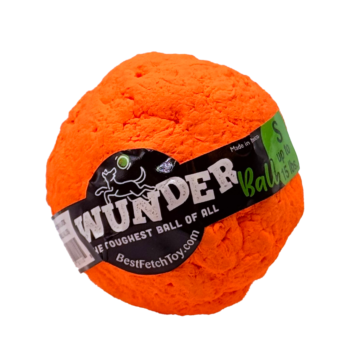 WUNDERball Natural Rubber Fetch Ball
