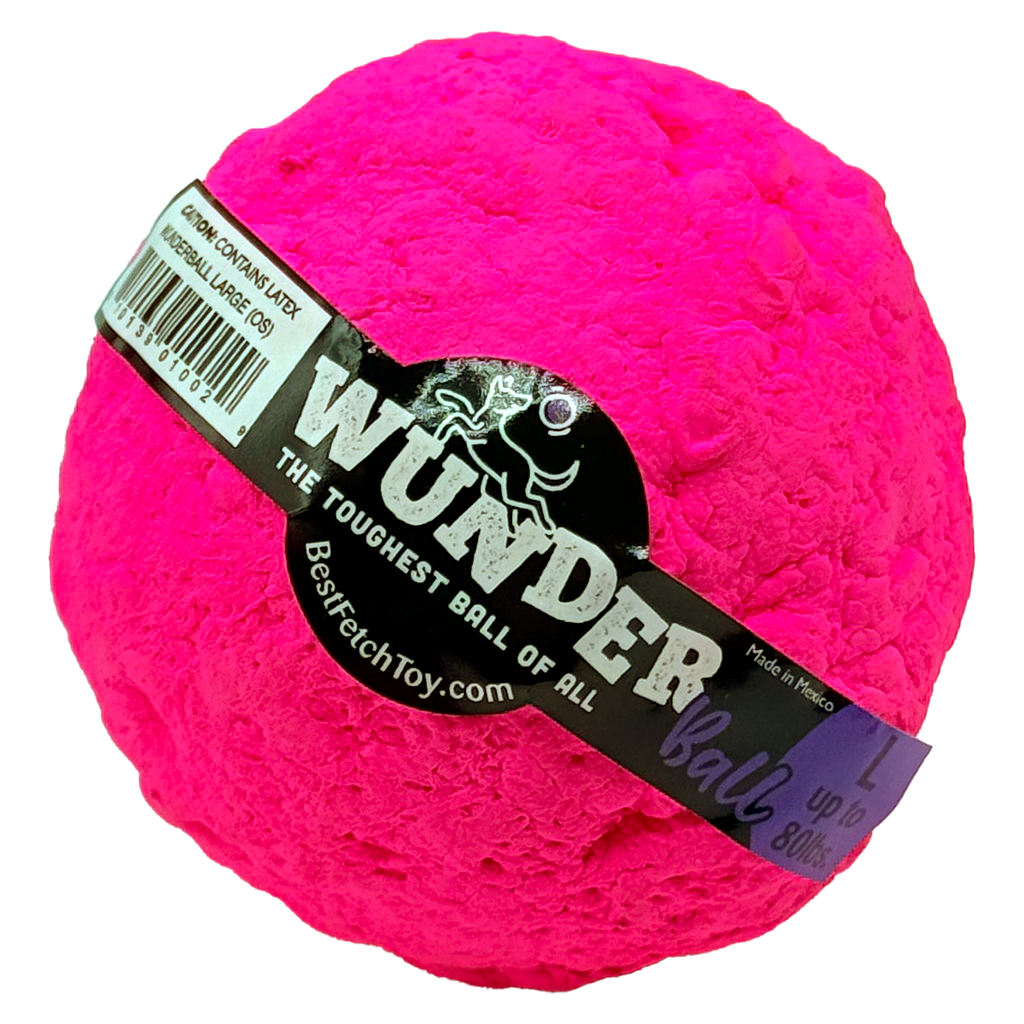 WUNDERball Natural Rubber Fetch Ball