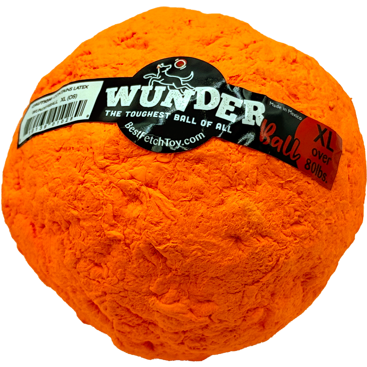 WUNDERball Natural Rubber Fetch Ball