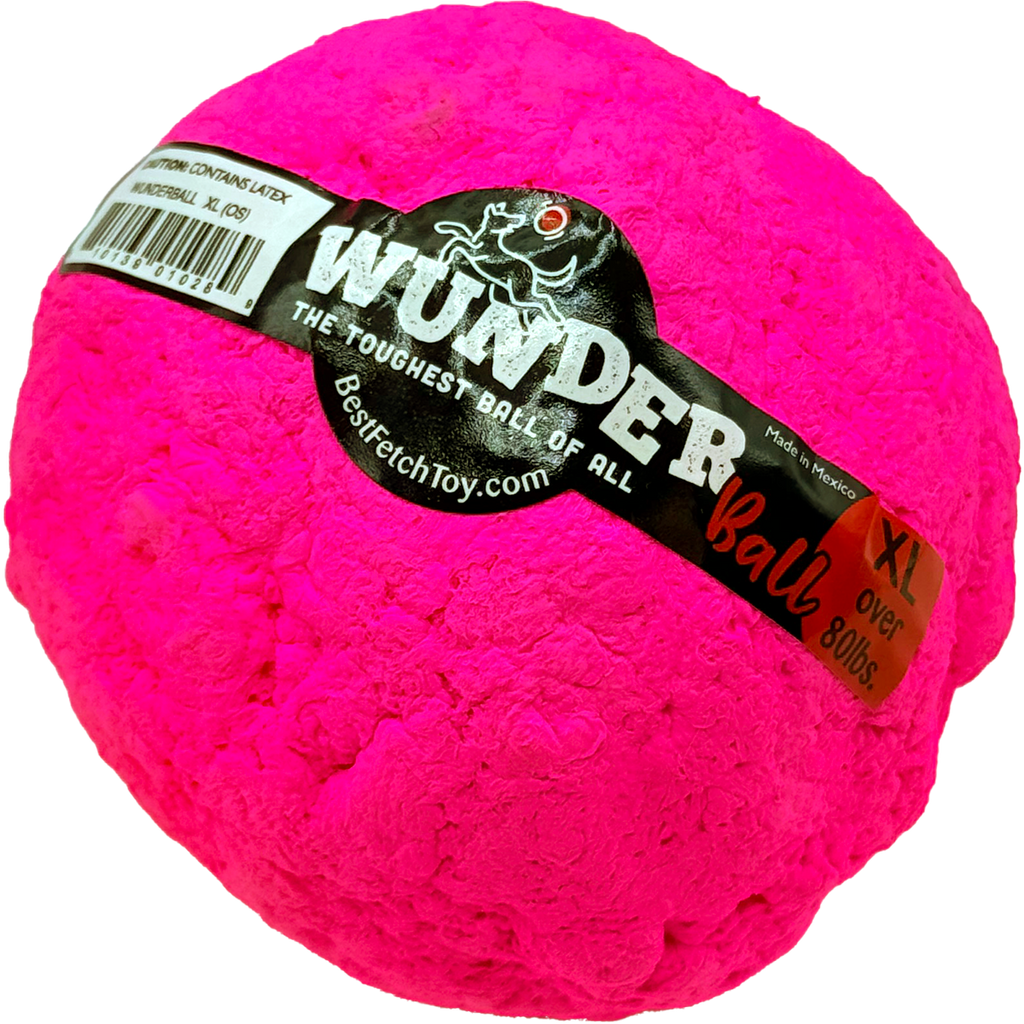 WUNDERball Natural Rubber Fetch Ball