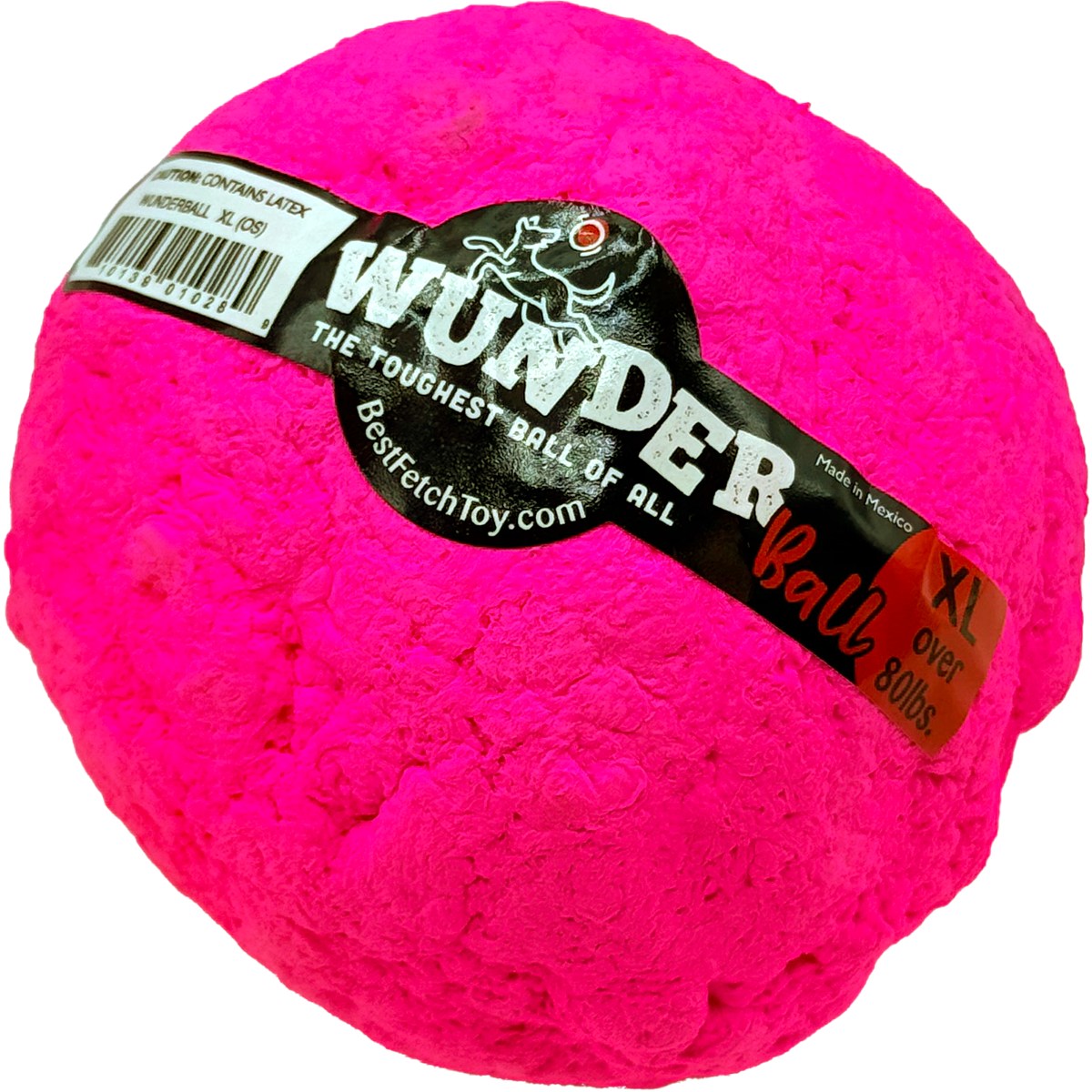 WUNDERball Natural Rubber Fetch Ball