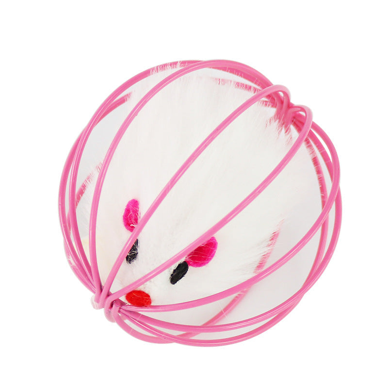 Cage Mouse Cat Toy – 6cm