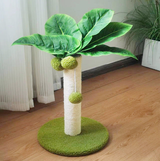 Sisal Cat Tree – Emerald Green
