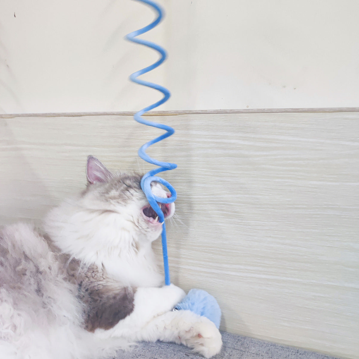 Suction-Cup Spring Cat Toy