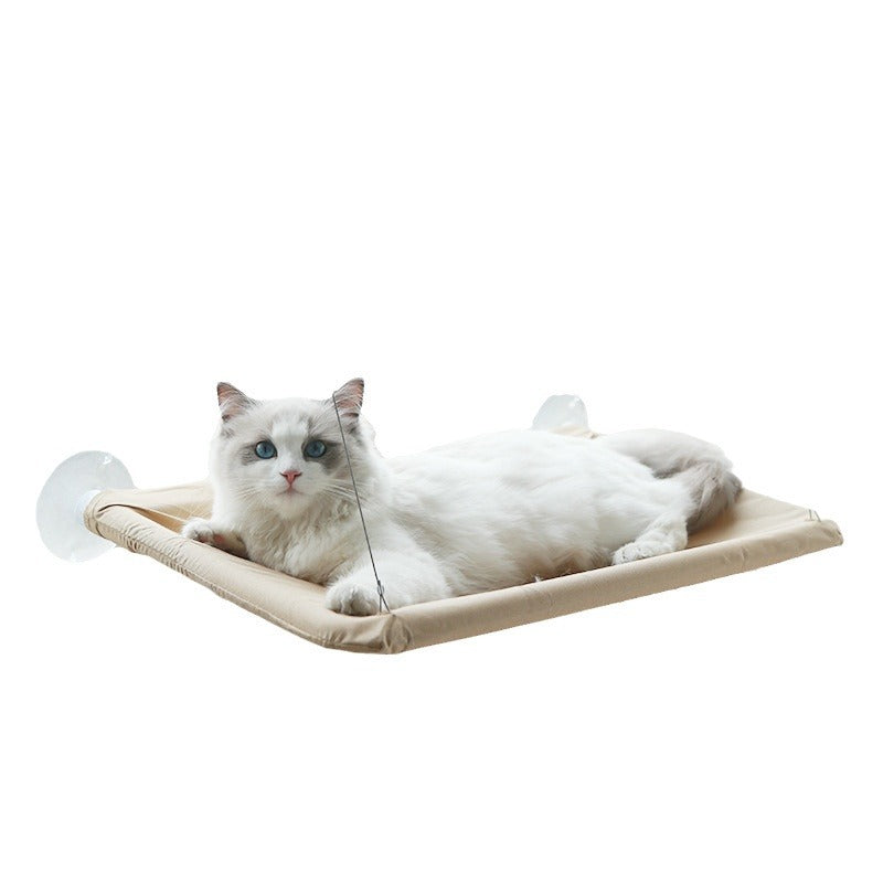 Folding Window Cat Hammock with Suction Cups