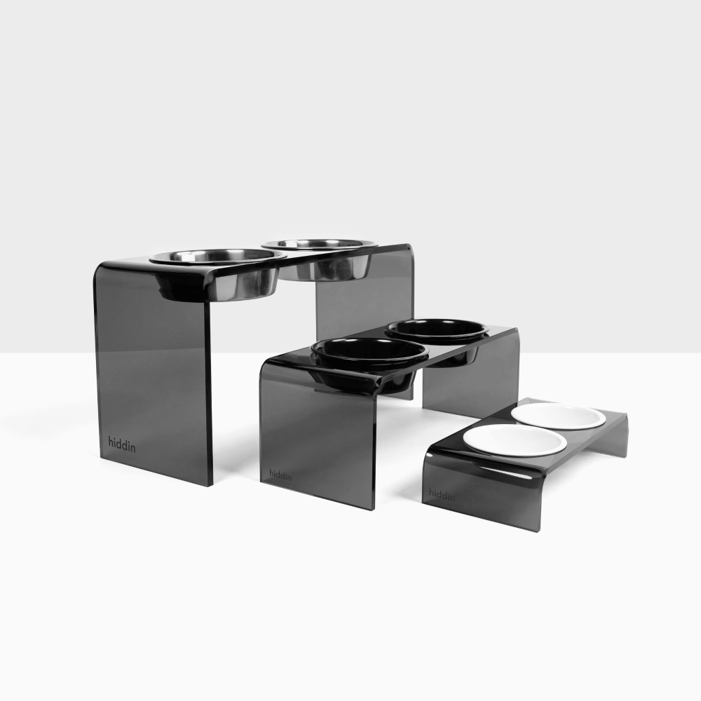 Tall Smoke Grey Feeder