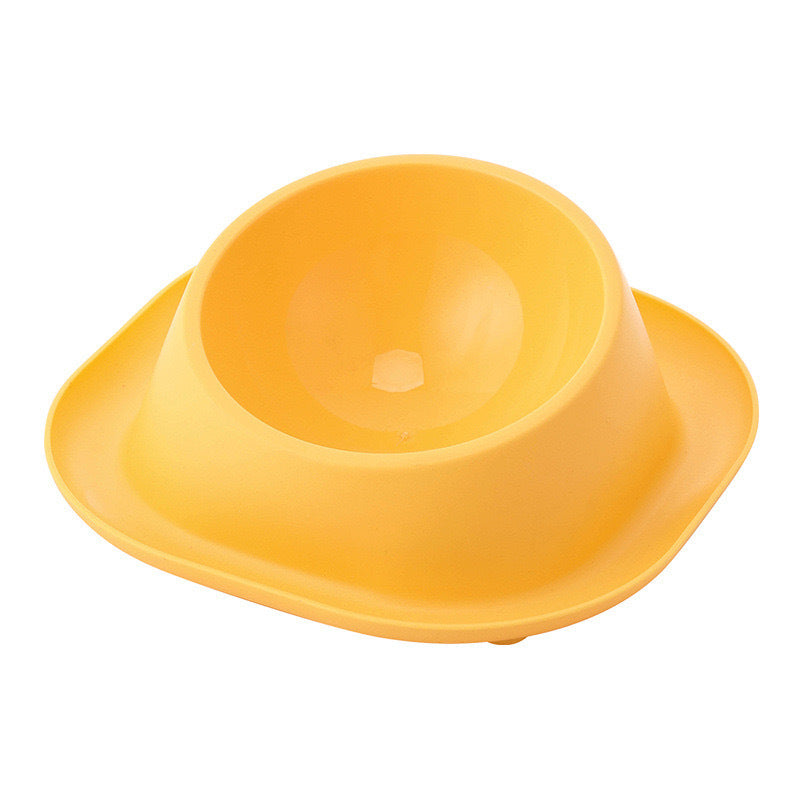 Slanted Cat Bowl – Single or Stainless Steel Option