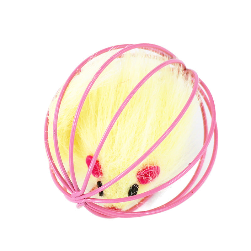 Cage Mouse Cat Toy – 6cm