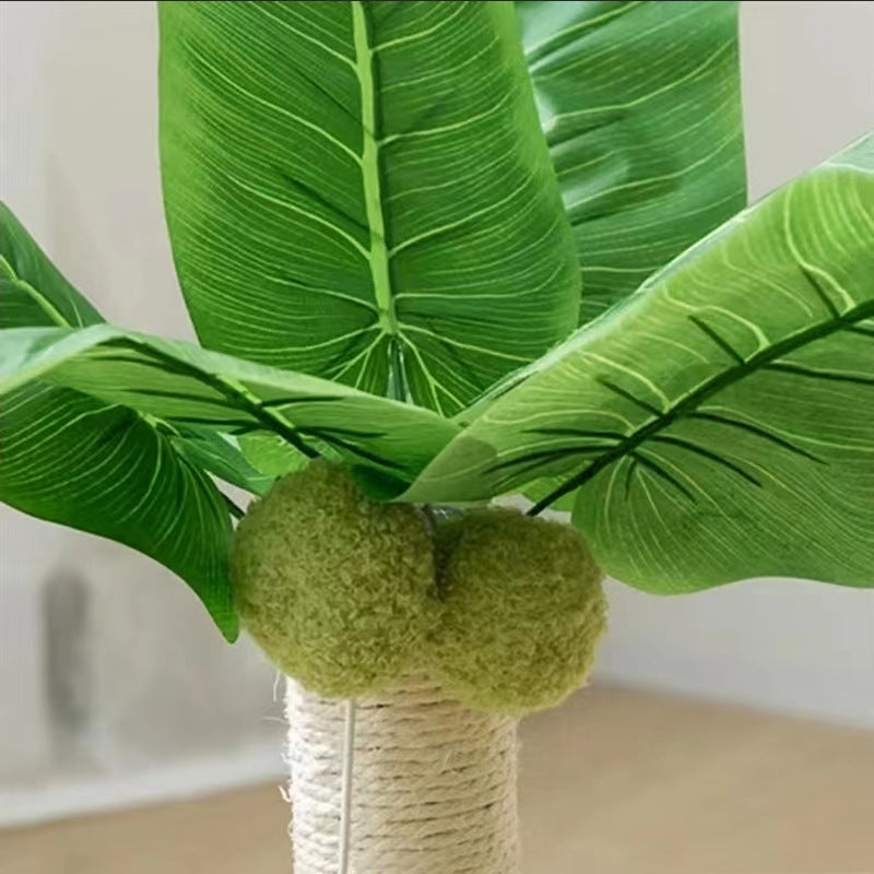 Sisal Cat Tree – Emerald Green