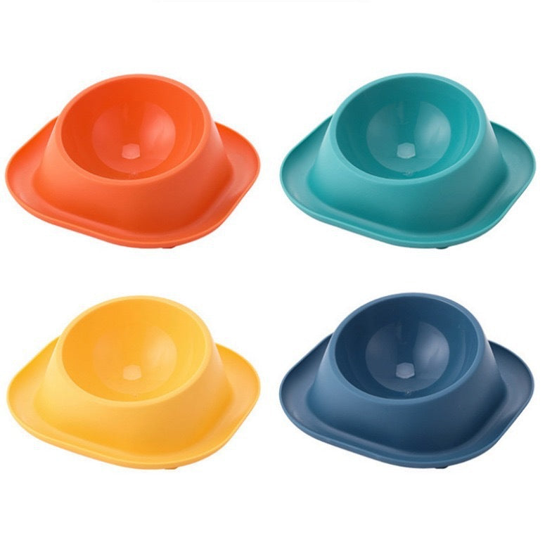 Slanted Cat Bowl – Single or Stainless Steel Option