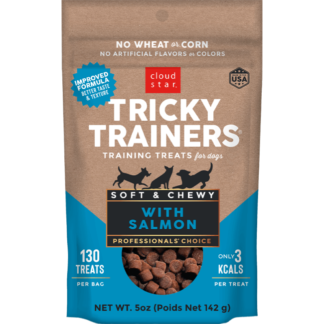 Tricky Trainers Soft and Chewy Salmon Dog Treats