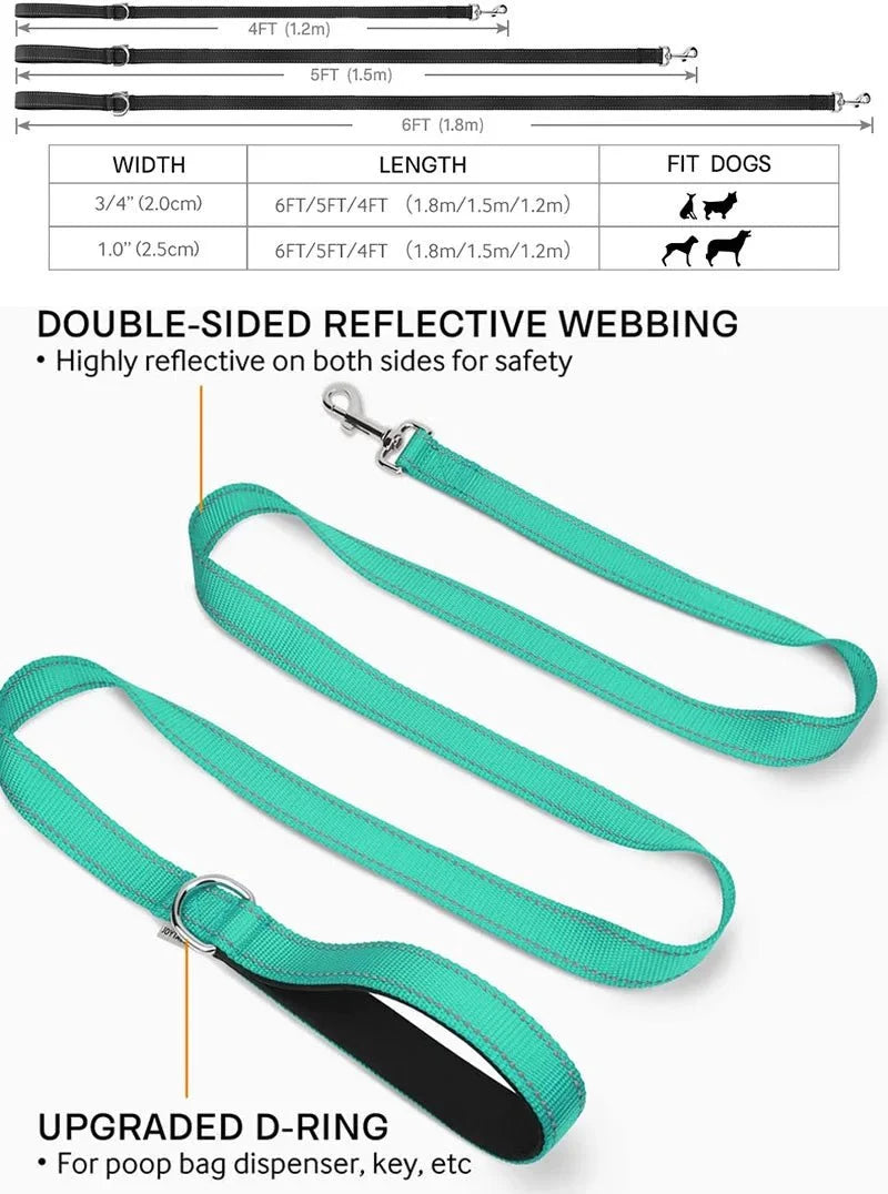 Reflective Polyester Pet Leash
