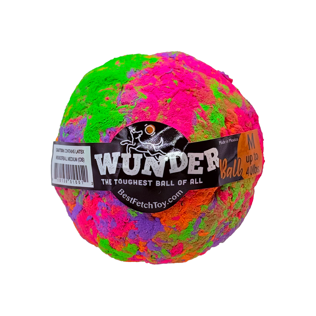 WUNDERball Natural Rubber Fetch Ball